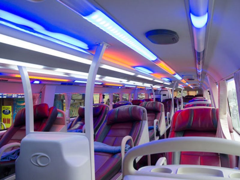 Nội thất xe Cát Bà Hà Giang 