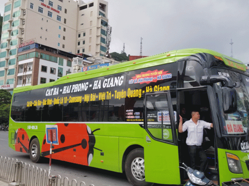 Xe giường nằm cát bà đi hà giang chất lượng cao đón trả tận nơi