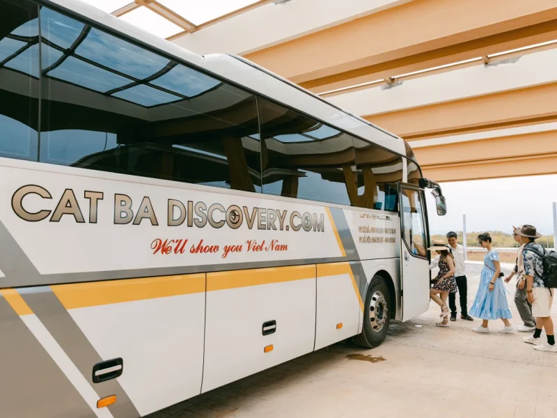 High quality bus from Cat Ba to Mai Chau - Cat Ba Discovery service