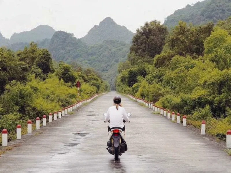 explore cat ba national park motobike for rent